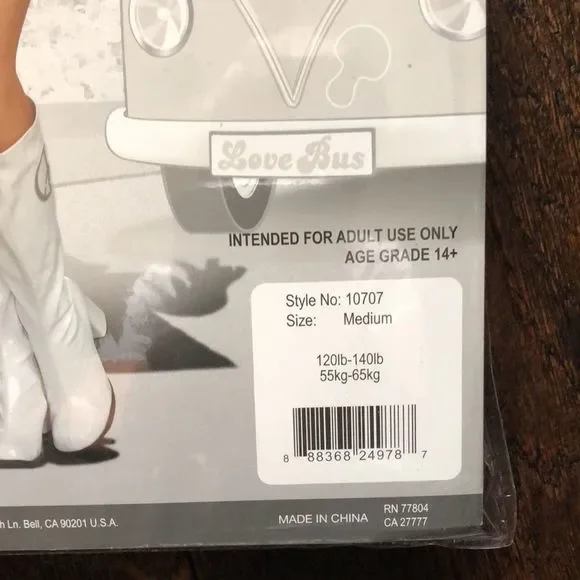 Dreamgirl The Beat Goes On 60's Pleated Costumes - Picture 4 of 13